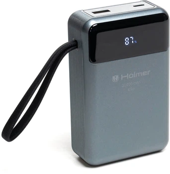 УМБ Holmer NRG-03 Hippo 20000 mAh 65W Graphite
