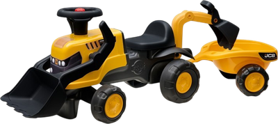 Толокар-трактор Falk JCB з причепом Жовтий 315NS (3016200001676)
