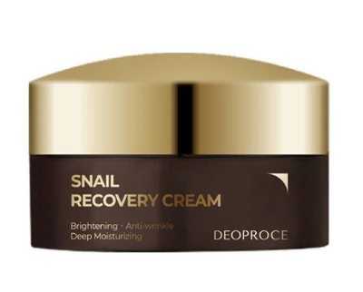 Восстанавливающий улиточный крем премиум класса Deoproce snail recovery cream, 100 мл