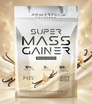 Гейнер SUPER MASS GAINER - 2000 g Ваніль