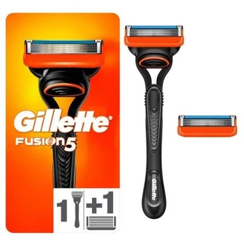 Станок (бритва) для бритья мужской Gillette Fusion5 с 2 сменными кассетами (29465478)