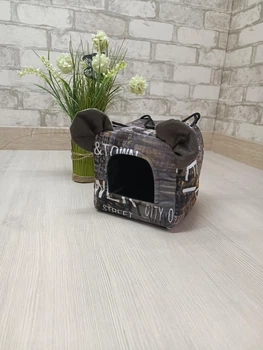 Підвісний будиночок для гризунів Animals_joy М 18*18 см (081)
