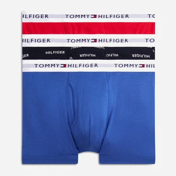 Набір трусів-боксерів чоловічих бавовняних Tommy Hilfiger 564371897 M 3 шт Різні кольори (1161124118)
