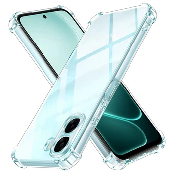 Чехол Fiji Proof для Oppo A6x (CPH2819) прозрачный бампер с усиленными бортами Transparent
