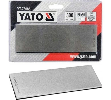 Алмазный точильный брусок YATO YT-76085 150×50×4 мм G300 для грубой заточки