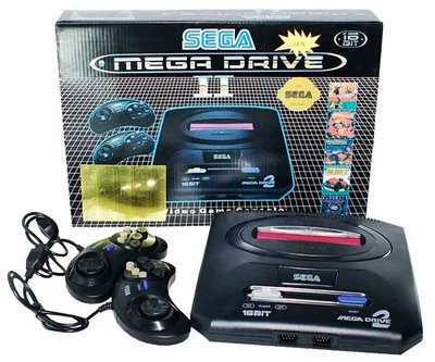 Ігрова ретро-приставка Sega Mega Drive 2 16-біт зі слотом MicroSD для запуску класичних ігор без картриджів