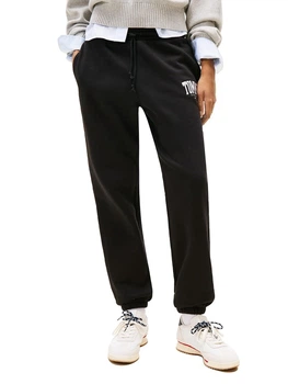 Спортивні штани на флісі жіночі Tommy Hilfiger 837131336 XL Чорні (1161034703)