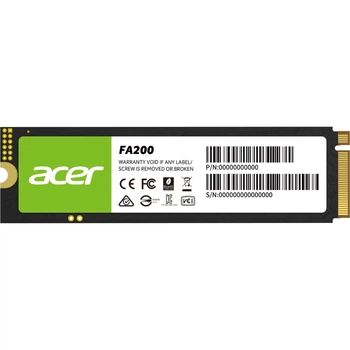 Твердотельный накопитель FA200 2Tb M.2 2280 4x4 NVMe 2.0 3D NAND Retail (BL.9BWWA.125) M.2 Для компьютера M.2 (EBDA308B9279)