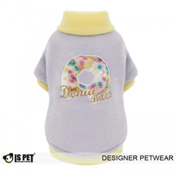 Толстовка для собак "Donut Bites sweater" фиолетовый M Is Pet 000354896