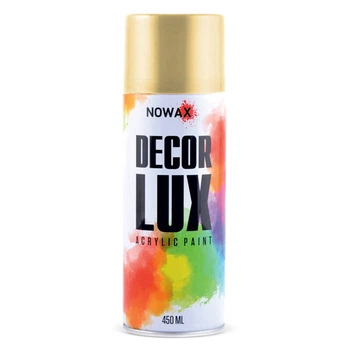 Фарба акрилова NOWAX, spray 450ml.,світло золотий,(LIGHT GOLD)