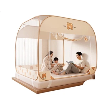 Москитная сетка Lazy Infinity класс А на каркасе-юрте с двумя дверями, 1.8x2 м