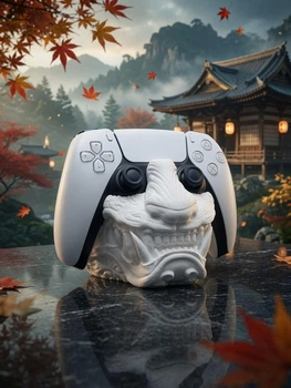 Подставка "Маска Самурая Они" для DualSense (Ghost of Tsushima)