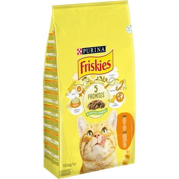 Сухой корм для кошек Purina Friskies с курицей и овощами 10 кг (5997204505101) (353862)