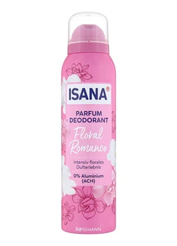 Парфумований дезодорант-спрей Isana Floral Romance жіночий без солей алюмінію 150 мл