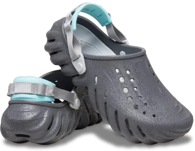 Дитячі крокси для хлопчика Crocs Echo Clog Slate Grey (27/28, сірий)
