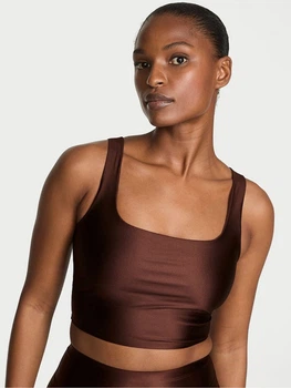 Спортивний топ для фітнесу жіночий Victoria's Secret 915407690 M Коричневий (1160798754)