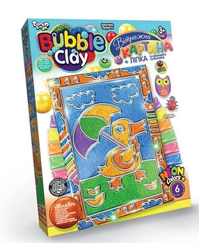 Вітражна картина Bubble Clay Качечка (BBC-02-03U) (0010-1133)