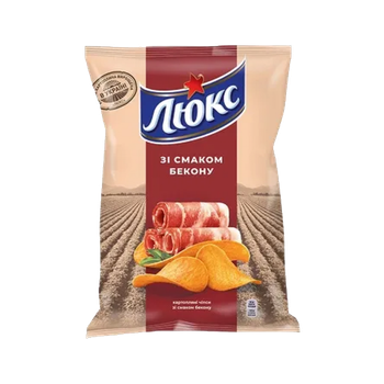 Чіпси Люкс 125г Бекон