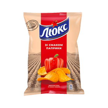 Чіпси Люкс 125г Паприка