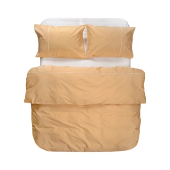 Постельное белье Lotus Home - Premium Percale Stripe желто горячий евро (svt-2000022355742)