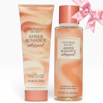 Подарунковий набір Victoria's Secret Amber Romance Whipped Fragrance Lotion + Mist (3229/3223)