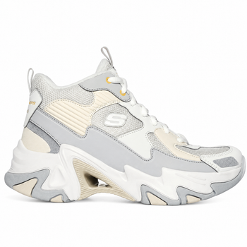 Кроссовки женские Skechers Stamina V3 LD99 серо-белые 38 (24,5 см) (6942104142047)