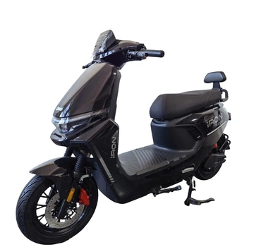 Електричний скутер Corso IRON RN-719150 (1) двигун 2000W, акумулятор літій-залізо-фосфатний 72V/30Ah, в коробці - Чорний