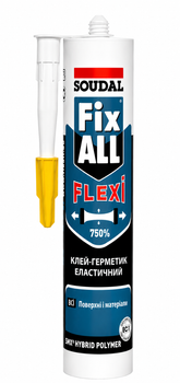 Клей-герметик FIX ALL Flexi білий SOUDAL 290мл