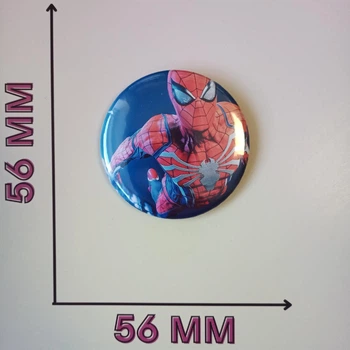 Людина-павук значок Spider man 5,6 см (25506)