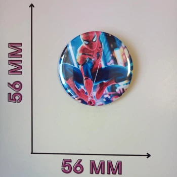 Людина-павук значок Spider man 5,6 см (25460)