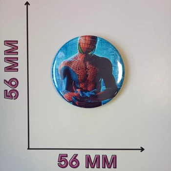 Людина-павук значок Spider man 5,6 см (25505)