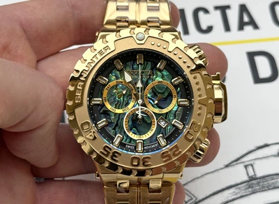 Часы кварцевые Invicta 39327 Reserve Sea Hunter III Master of the Oceans Swiss 57 mm 200 MT
