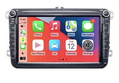 Штатна магнітола CARWAY Volkswagen 8" 4/32GB для Passat B6 CC Jetta Polo Golf Touran Caddy CarPlay Android 12