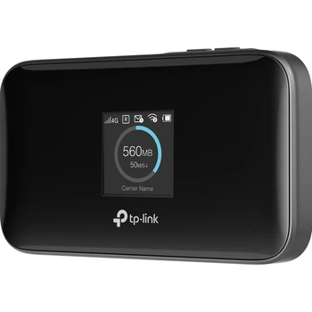 Мобильный 4G LTE маршрутизатор TP-Link M7750 с Wi-Fi 5 AC1200, 2.4/5 ГГц, Nano-SIM, microSD, USB-C и аккумулятором 3280 мАч Black