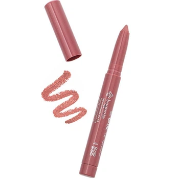 Водостойкая помада-карандаш Bogenia Velvet Waterproof Matte Lipstick 006 Stellar для стойкого макияжа 1.4 мл
