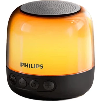 PHILIPS TAS1108 Bluetooth-колонка, мини-компьютерная настольная колонка, высококачественный твитер, сабвуфер с RGB-подсветкой, компактная, беспроводная, для дома и автомобиля, портативная, с длительным временем автономной работы.
