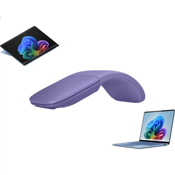 Мышь Microsoft Surface Arc беспроводная складная, фиолетовая