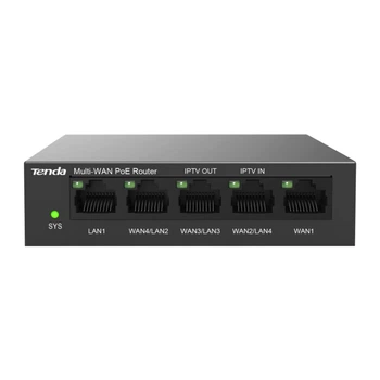Маршрутизатор Tenda G0-5G 5-портовый гигабитный PoE с управлением AC и AP