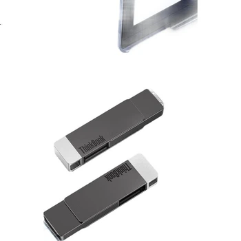 USB-накопитель ThinkPad Lenovo ThinkBook 64 ГБ Type-C USB 3.1 со скоростью чтения 150 МБ/с, двухрежимный, для телефона и компьютера, офисного и делового использования, модель BU100.
