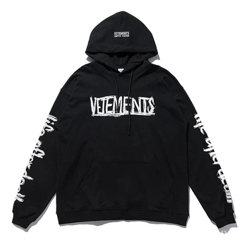 Мужское худи Vetements Черный Размер XS (VET017)