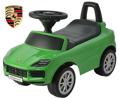Jeździk dziecięcy Milly Mally Porsche Cayenne S Zielony (01082) (5907090701082)