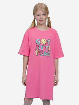 Подростковое летнее платье для девочки Bembi PL396-300 146 см Розовое (14396521068.300)