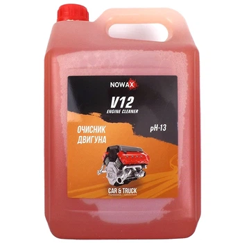 Очиститель двигателя 5L "Nowax" NX05142 V12 Engine Cleaner концентрат 1:10