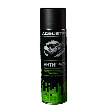 Антигравий черный 500 мл Аэрозоль "Acoustics" 57719