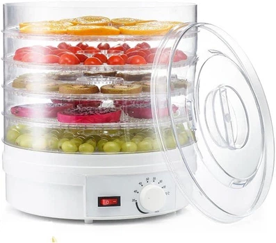 Сушарка для овочів та фруктів 1550 Вт 5 секцій Styleberg FD1465