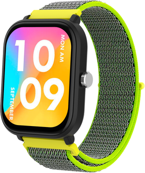 Smartwatch Forever SW-116 Black-Yellow (5907457763920)