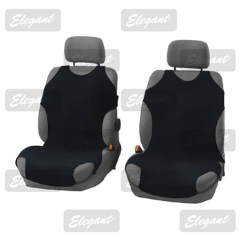 Чехол майка для автомобильного сиденья передняя черная Elegant 105 252