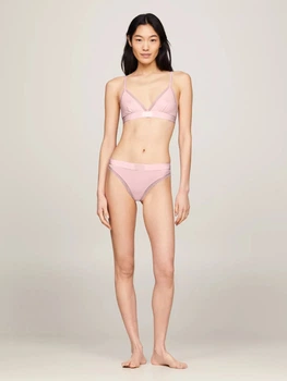 Женский комплект белья Tommy Hilfiger бюст и трусики тонг 1161140026 (Розовый XL)