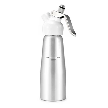 Сифон для збивання вершків Ecocoffeetools NP500 Silver нержавіюча сталь кремер 500 мл