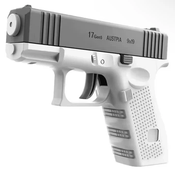 Водяний пістолет Glock Hydro Force механічний для дітей та дорослих з дальністю пострілу до 10 метрів Рожевий для активних ігор на пляжі та біля басейну вулична іграшка без електроніки з ергономічною рукояткою для зручного утримання в руці